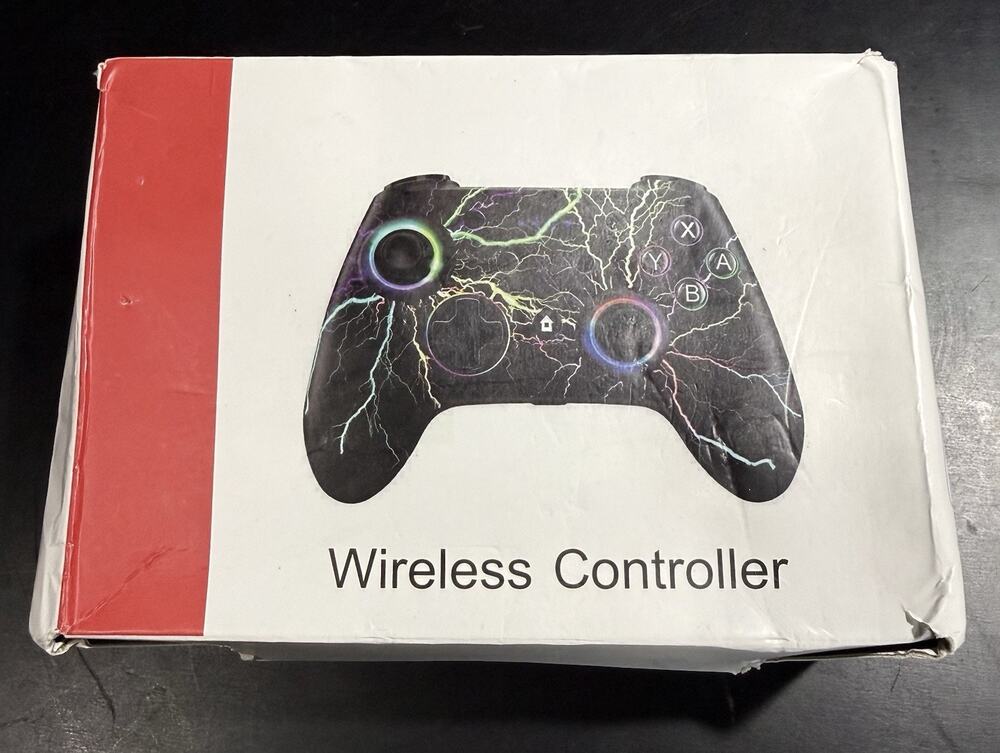 Wireless Game Controller Lightning Design Switch PC Android Type‑C Rechargeable